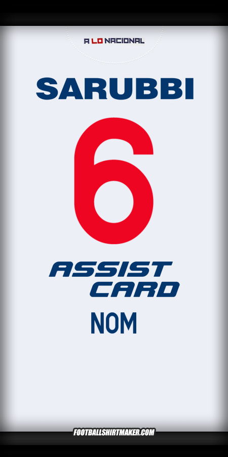 Maillot Club Nacional 2024 -  nom - 6