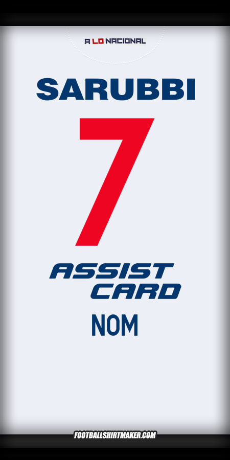 Maillot Club Nacional 2024 -  nom - 7