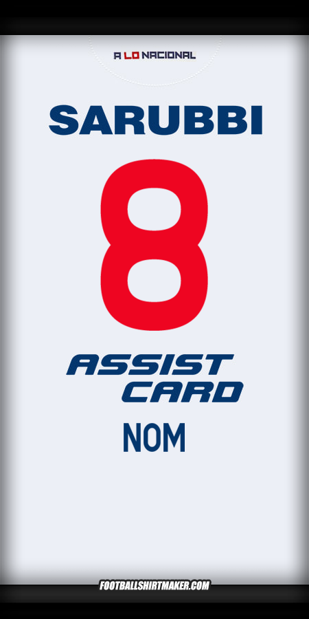 Maillot Club Nacional 2024 -  nom - 8