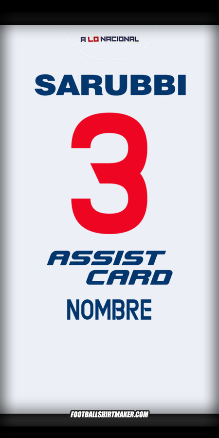 Jersey Club Nacional 2024 -  nombre - 3