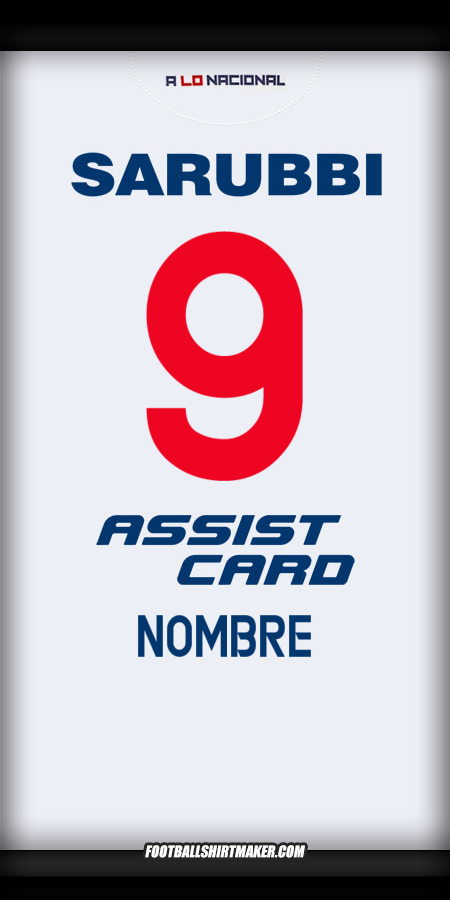 Jersey Club Nacional 2024 -  nombre - 9
