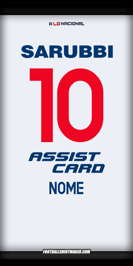 Camisola Club Nacional 2024 -  nome - 10