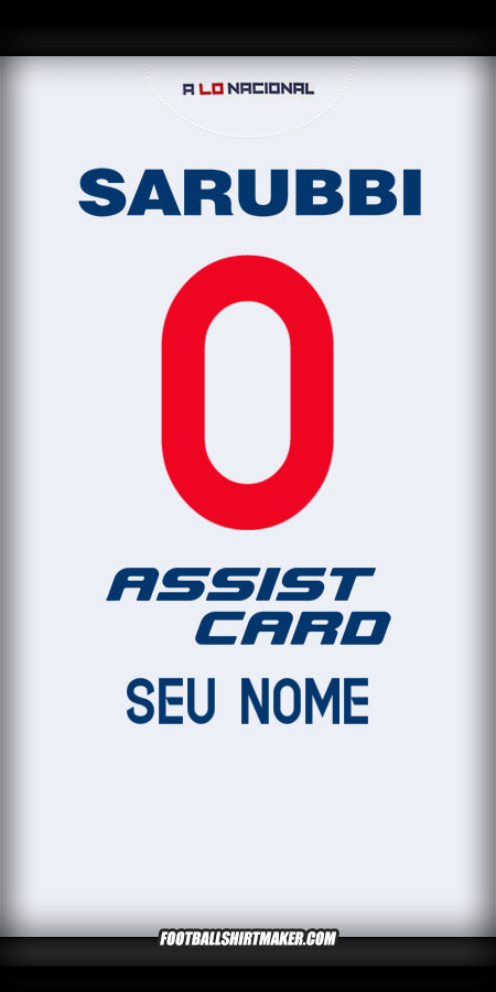 Camisa Club Nacional 2024 -  seu nome - 0