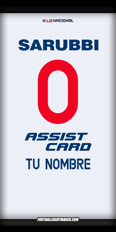 Jersey Club Nacional 2024 -  tu nombre - 0