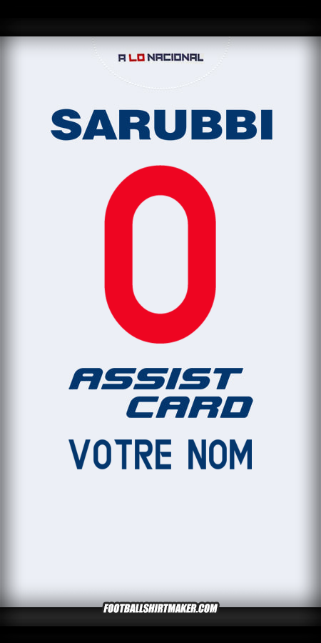 Maillot Club Nacional 2024 -  votre nom - 0
