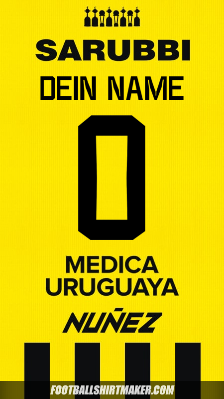 Trikot Peñarol 2024 -  dein name - 0