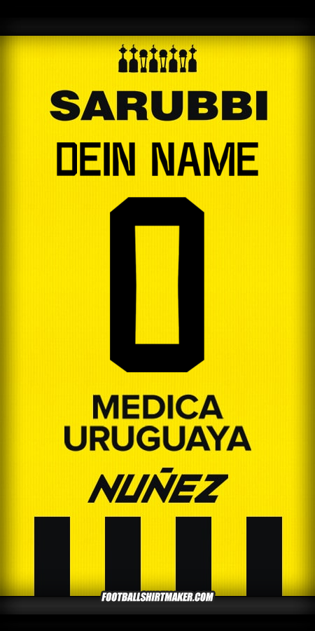Trikot Peñarol 2024 -  dein name - 0