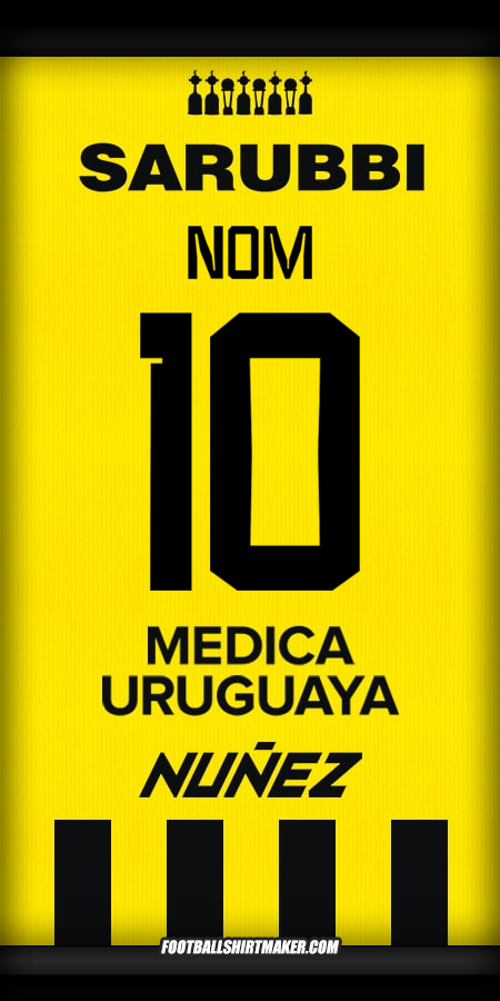 Maillot Peñarol 2024 -  nom - 10