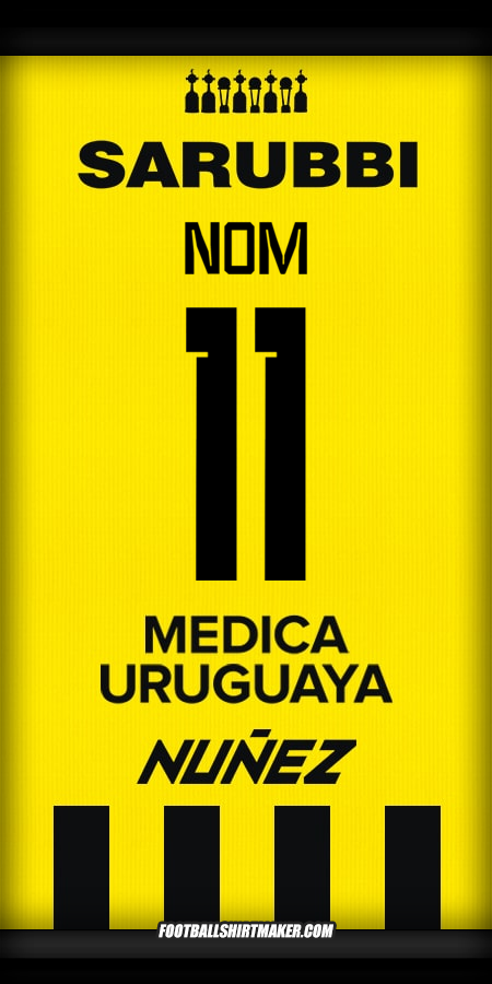 Maillot Peñarol 2024 -  nom - 11