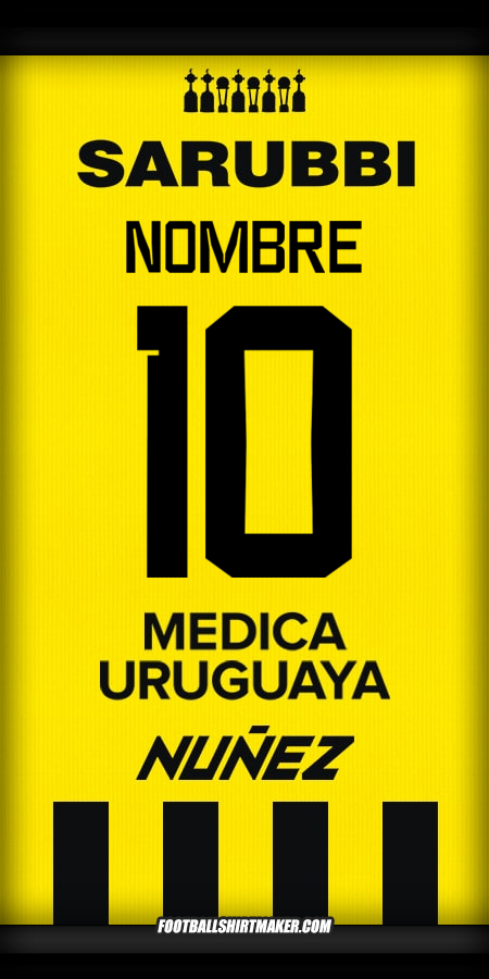 Jersey Peñarol 2024 -  nombre - 10