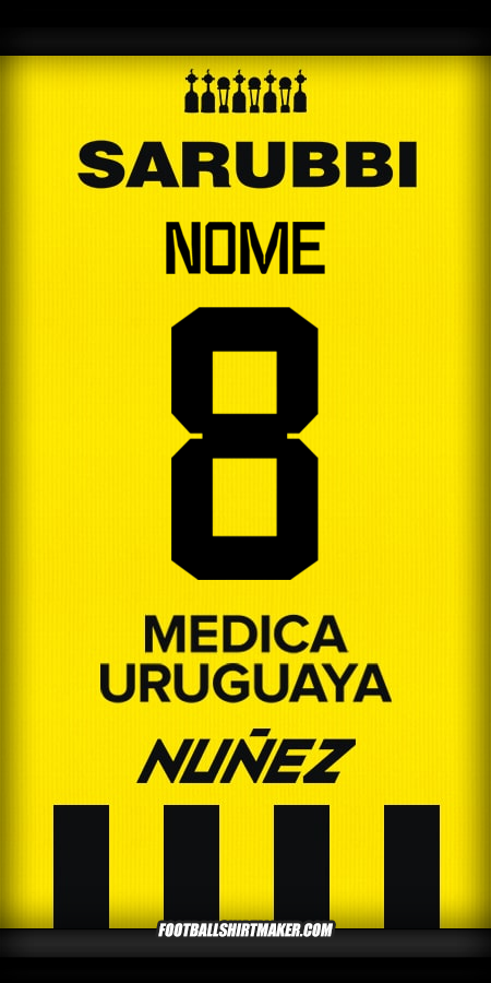 Camisola Peñarol 2024 -  nome - 8