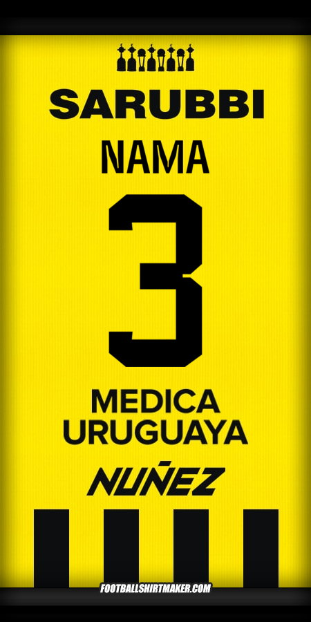 Jersey Peñarol 2024 -  nama - 3