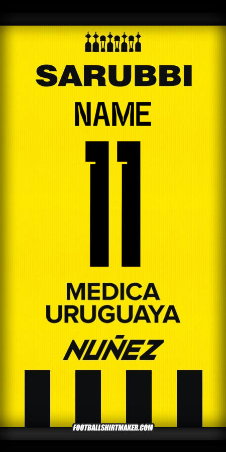 Trikot Peñarol 2024 -  name - 11