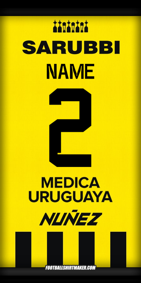 Trikot Peñarol 2024 -  name - 2