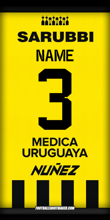 Shirt Peñarol 2024 -  name - 3