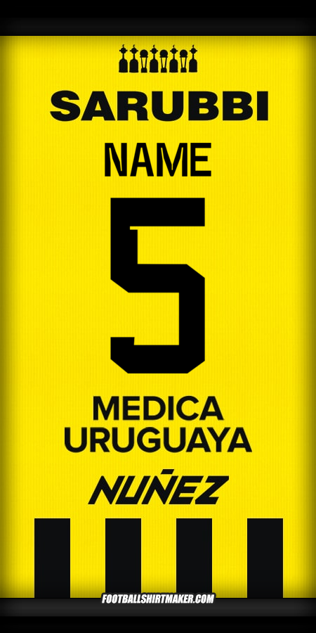 Shirt Peñarol 2024 -  name - 5