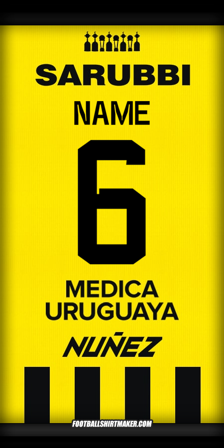 Shirt Peñarol 2024 -  name - 6