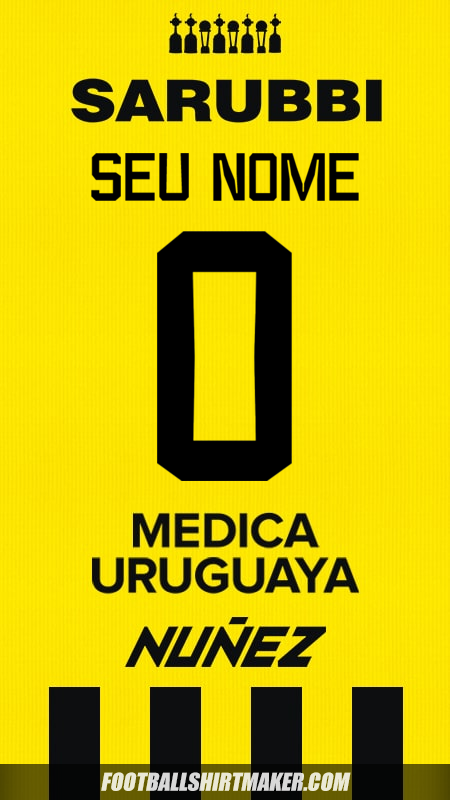 Camisa Peñarol 2024 -  seu nome - 0