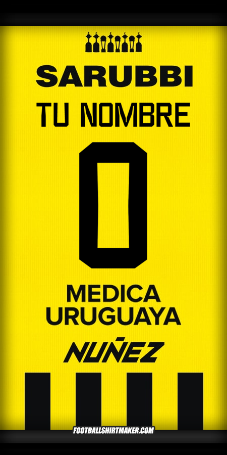 Camiseta Peñarol 2024 -  tu nombre - 0