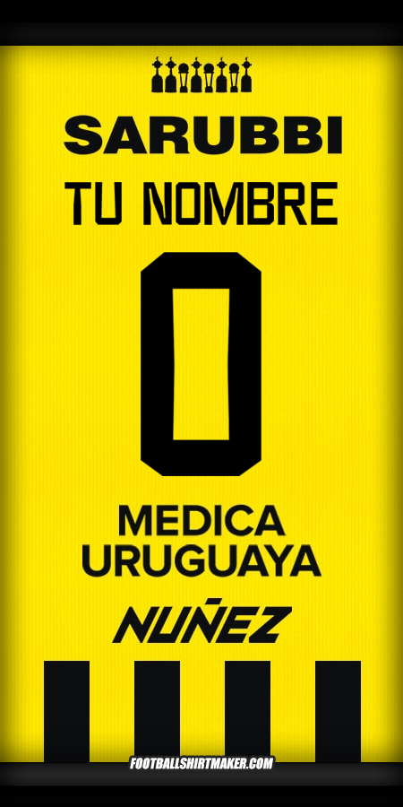 Camiseta Peñarol 2024 -  tu nombre - 0