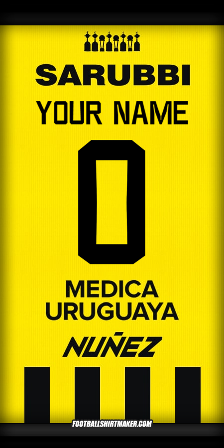 Jersey Peñarol 2024 -  your name - 0