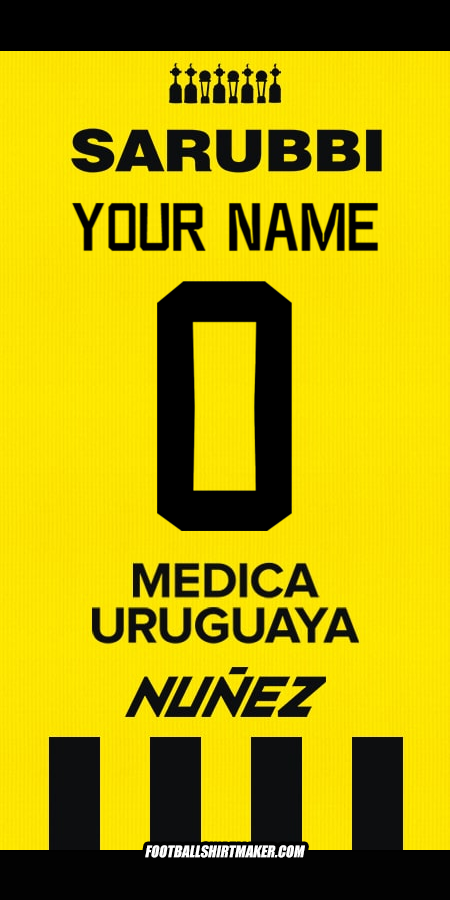 Shirt Peñarol 2024 -  your name - 0