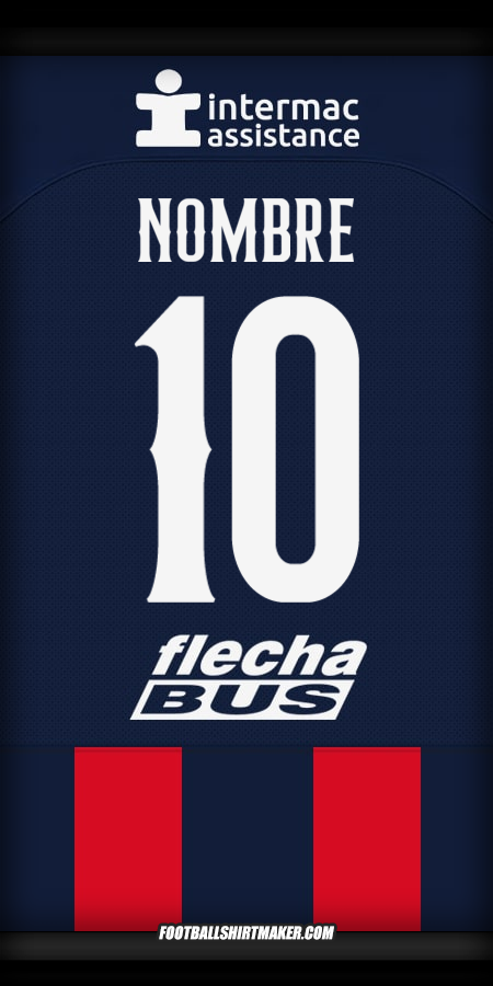 Jersey San Lorenzo 2024 -  nombre - 10