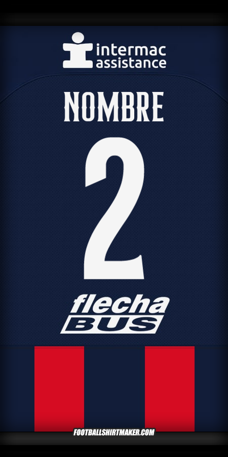Jersey San Lorenzo 2024 -  nombre - 2