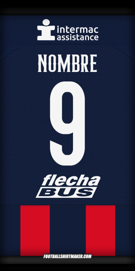 Jersey San Lorenzo 2024 -  nombre - 9