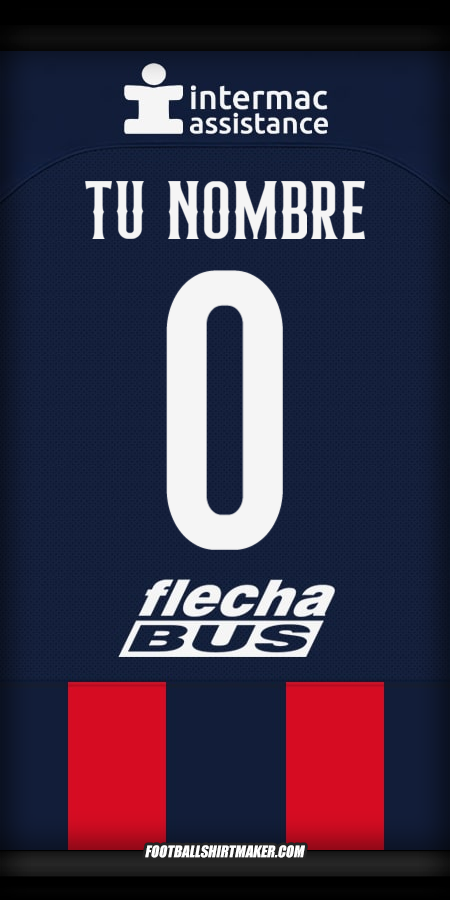 Jersey San Lorenzo 2024 -  tu nombre - 0