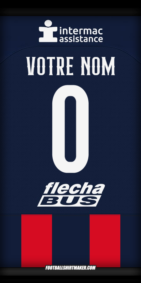 Maillot San Lorenzo 2024 -  votre nom - 0