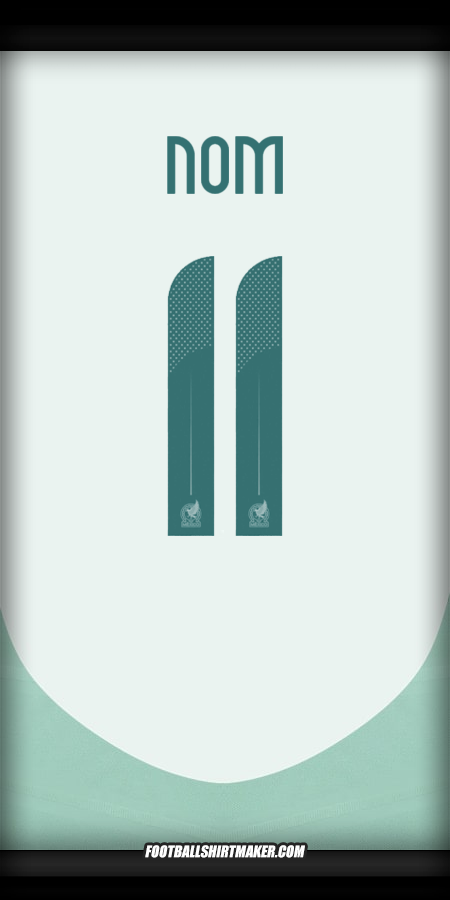 Maillot Mexique 2024 Extérieur -  nom - 11