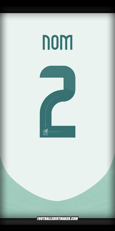 Maillot Mexique 2024 Extérieur -  nom - 2