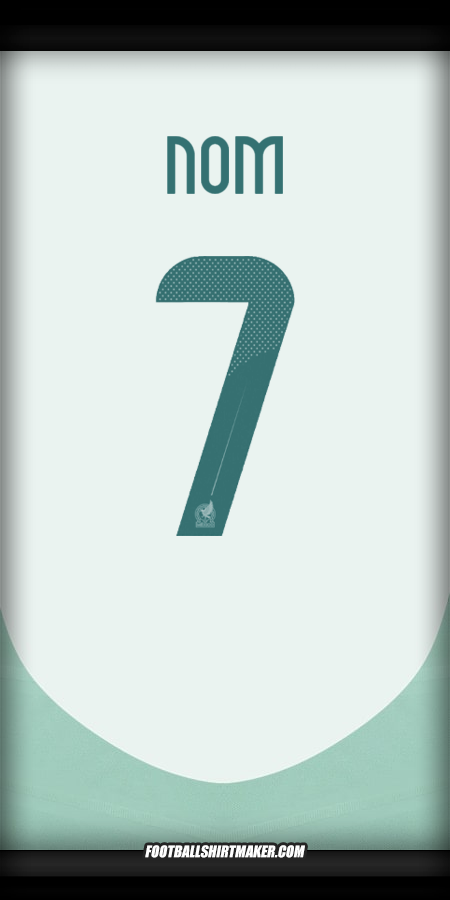 Maillot Mexique 2024 Extérieur -  nom - 7