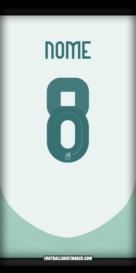Maglia Messico 2024 Seconda -  nome - 8