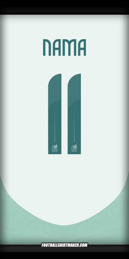 Jersey Meksiko 2024 Alternatif -  nama - 11