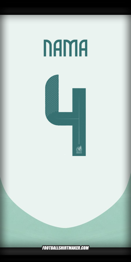 Jersey Meksiko 2024 Alternatif -  nama - 4