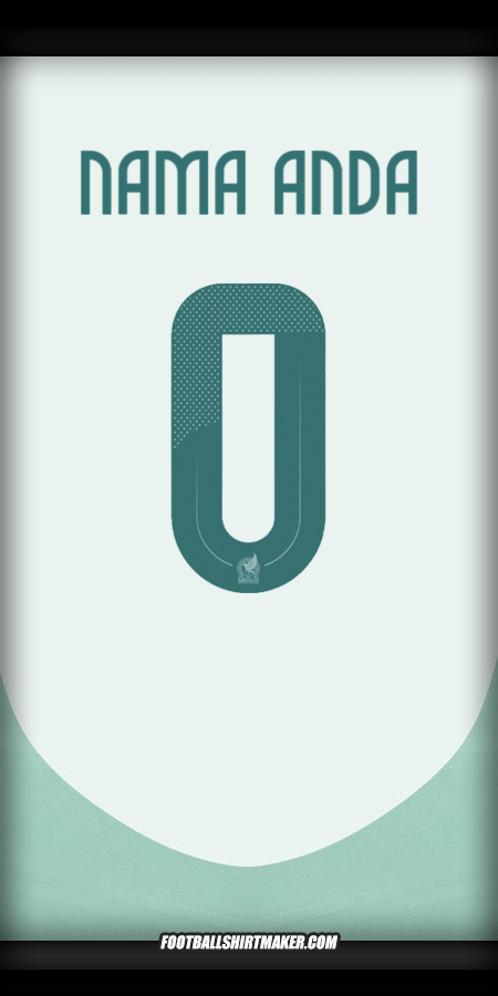 Jersey Meksiko 2024 II -  nama anda - 0