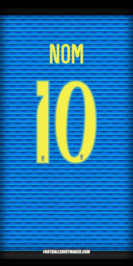 Maillot Brésil 2024 Extérieur -  nom - 10