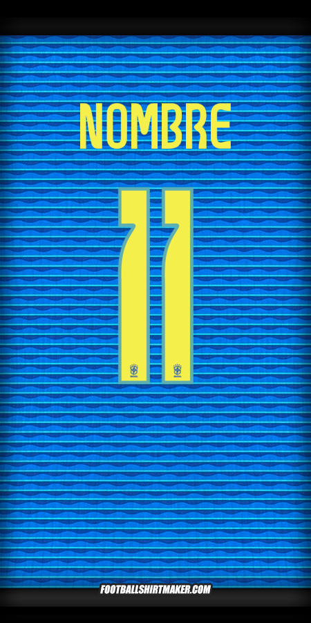 Jersey Brasil 2024 Visita -  nombre - 11