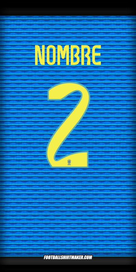 Jersey Brasil 2024 Visita -  nombre - 2