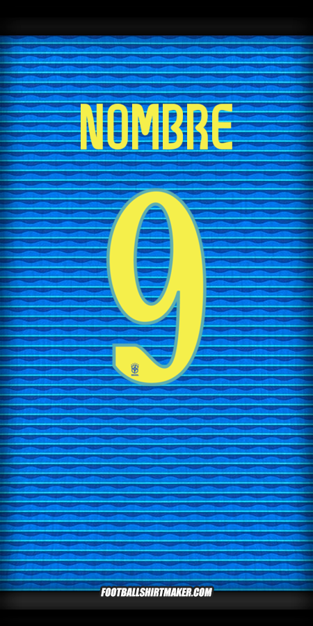 Camiseta Brasil 2024 Visita -  nombre - 9