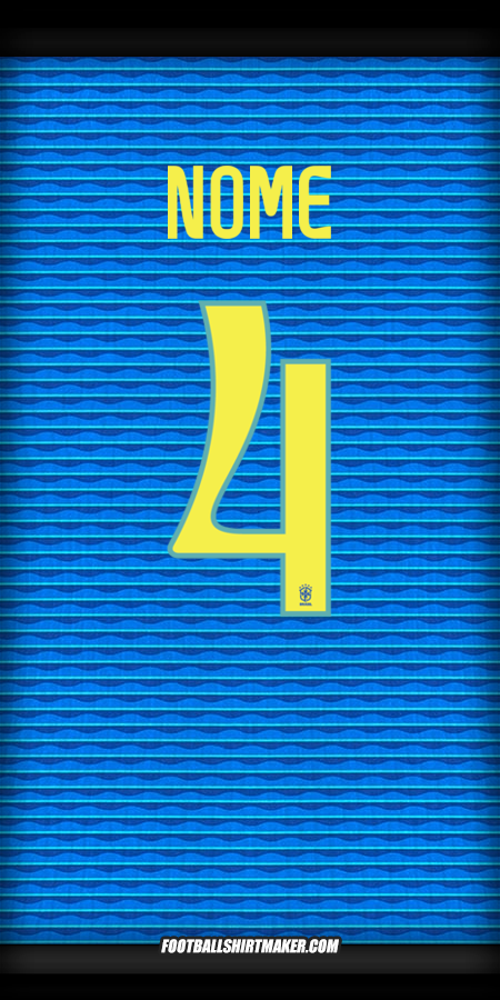 Camisa Brasil 2024 Alternativa -  nome - 4
