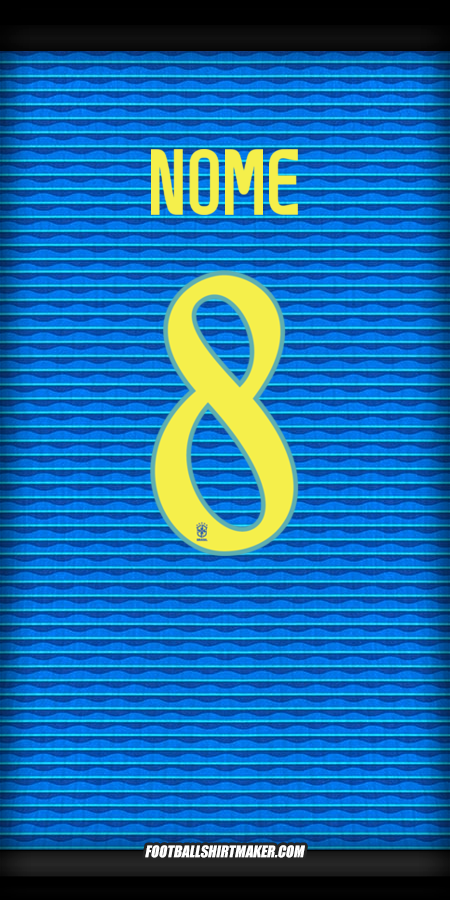 Camisa Brasil 2024 Alternativa -  nome - 8