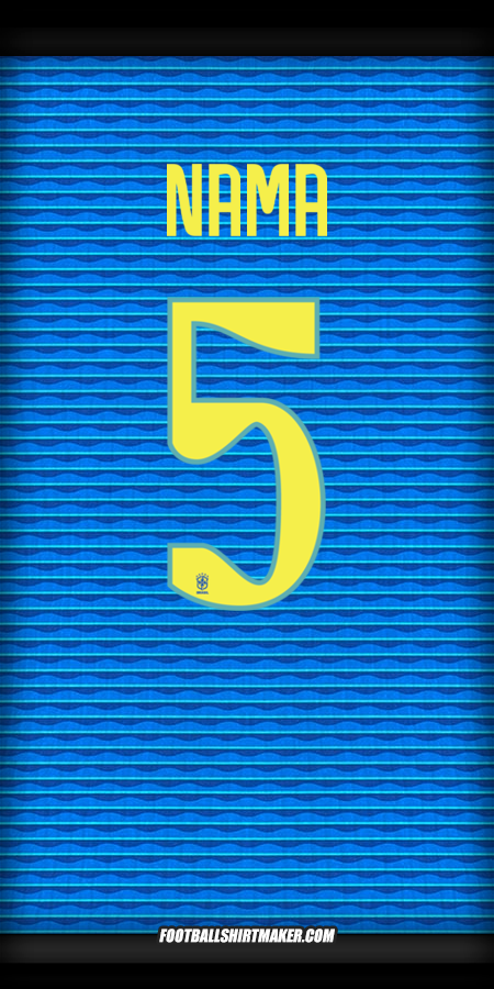 Jersey Brasil 2024 Alternatif -  nama - 5