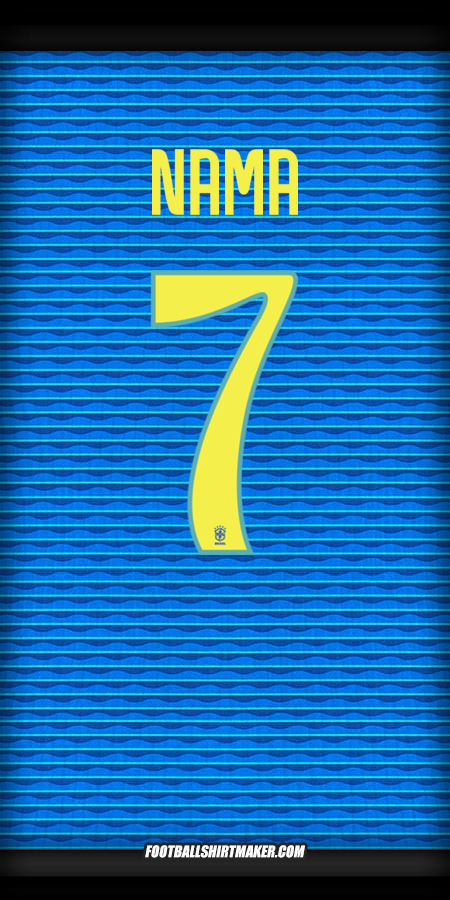 Jersey Brasil 2024 Alternatif -  nama - 7