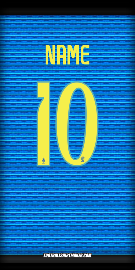 Jersey Brazil 2024 Away -  name - 10