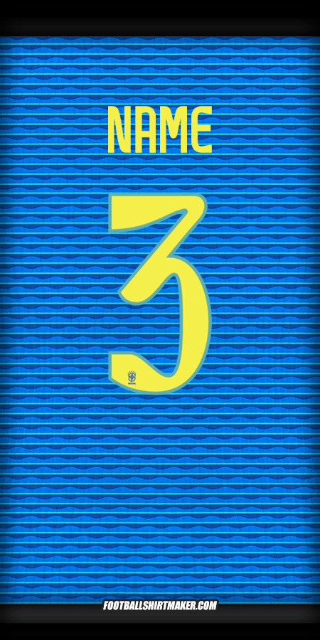 Trikot Brasilien 2024 Auswärts -  name - 3