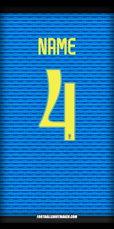 Trikot Brasilien 2024 Auswärts -  name - 4