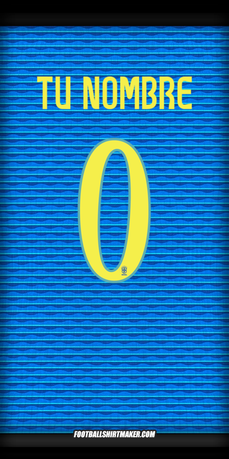 Camiseta Brasil 2024 II -  tu nombre - 0